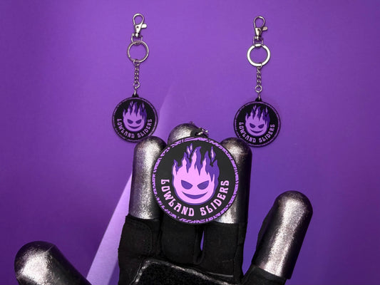 Lowland Sliders Keychain