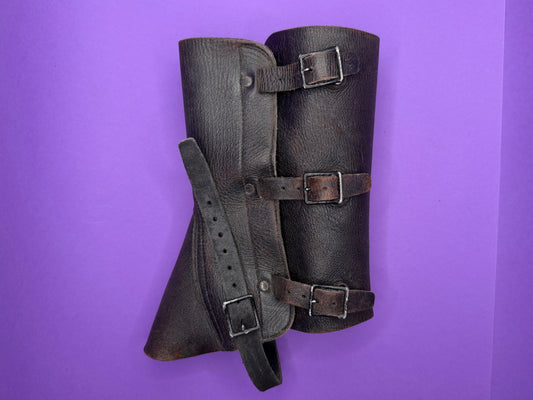 Leather Gaiters