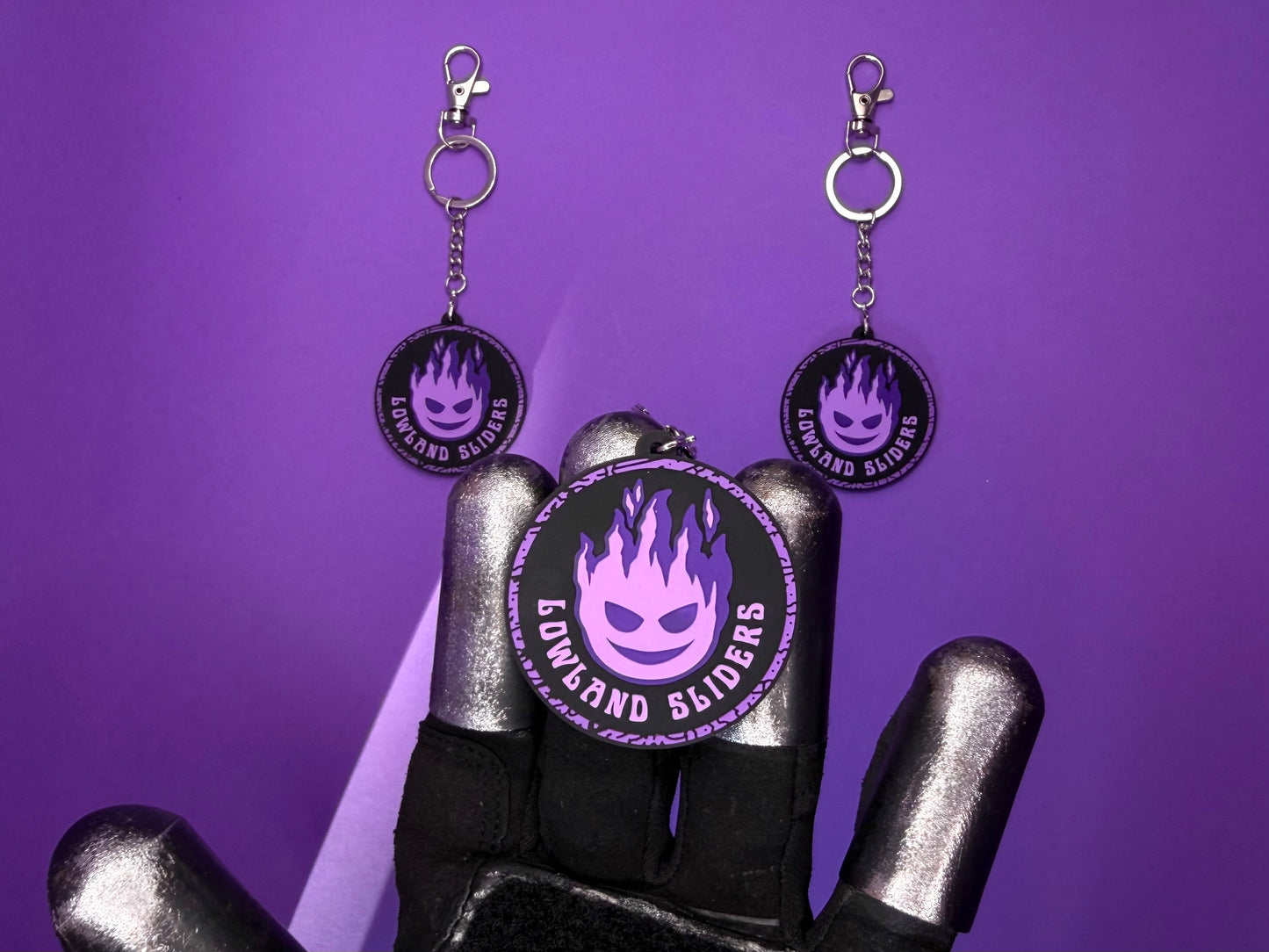 Lowland Sliders Keychain