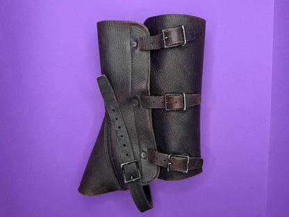 Leather Gaiters