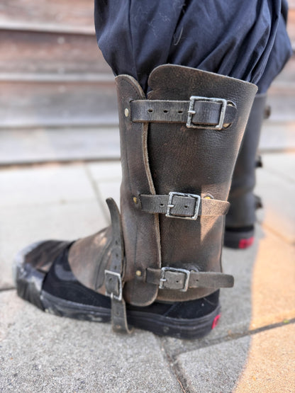 Leather Gaiters
