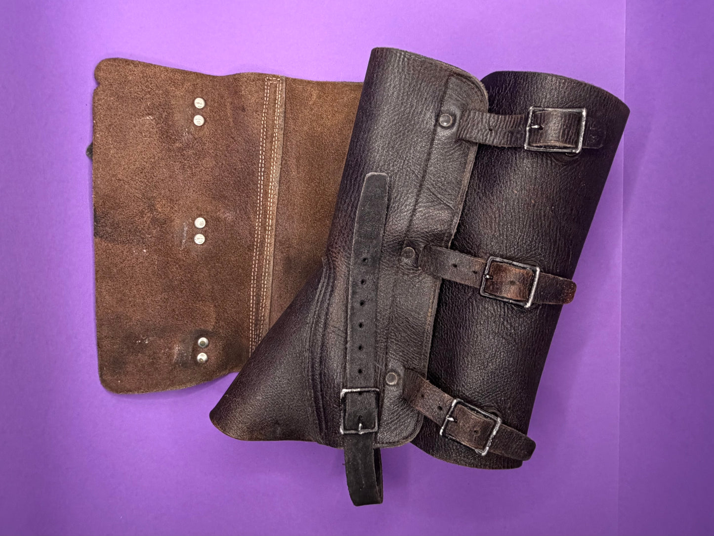 Leather Gaiters